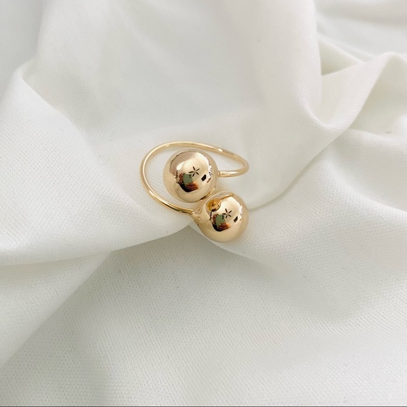 Adjustable Double Ball Ring - Picture 2 of 8